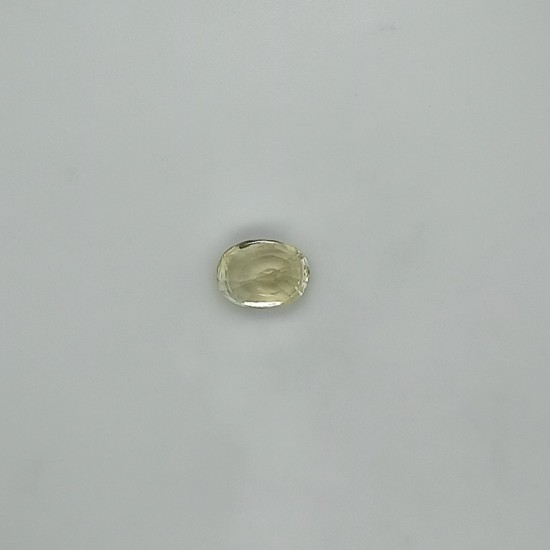Yellow Sapphire (Pukhraj) 6.24 Ct gem quality Yellow Sapphire (Pukhraj) 6.24 Ct gem quality
